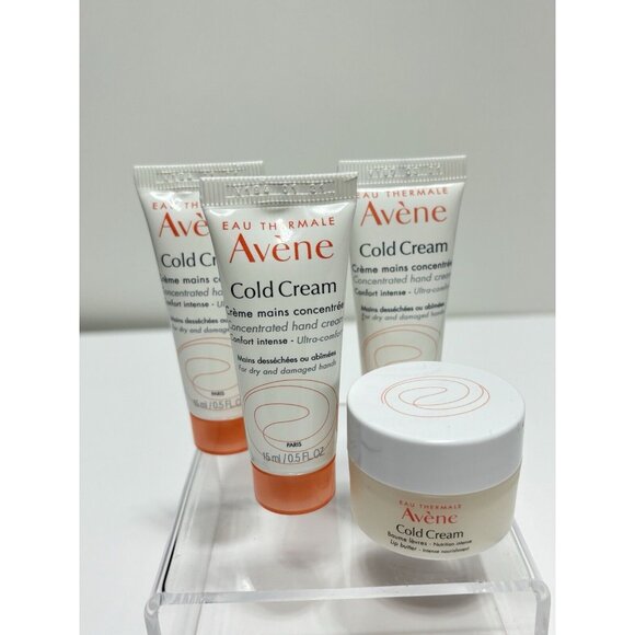 Womens Avène Cold Cream & Lip Balm  Eau Thermale **Past Best Before Date** AS IS - Picture 3 of 5